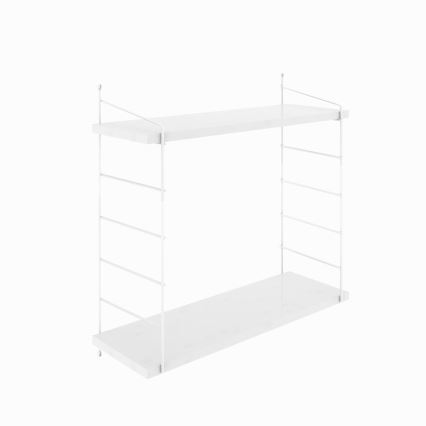 Настенная полка ARMONI 58x72 см белая
