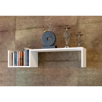 Настенная полка BIENCE 21,4x87,8 см белая