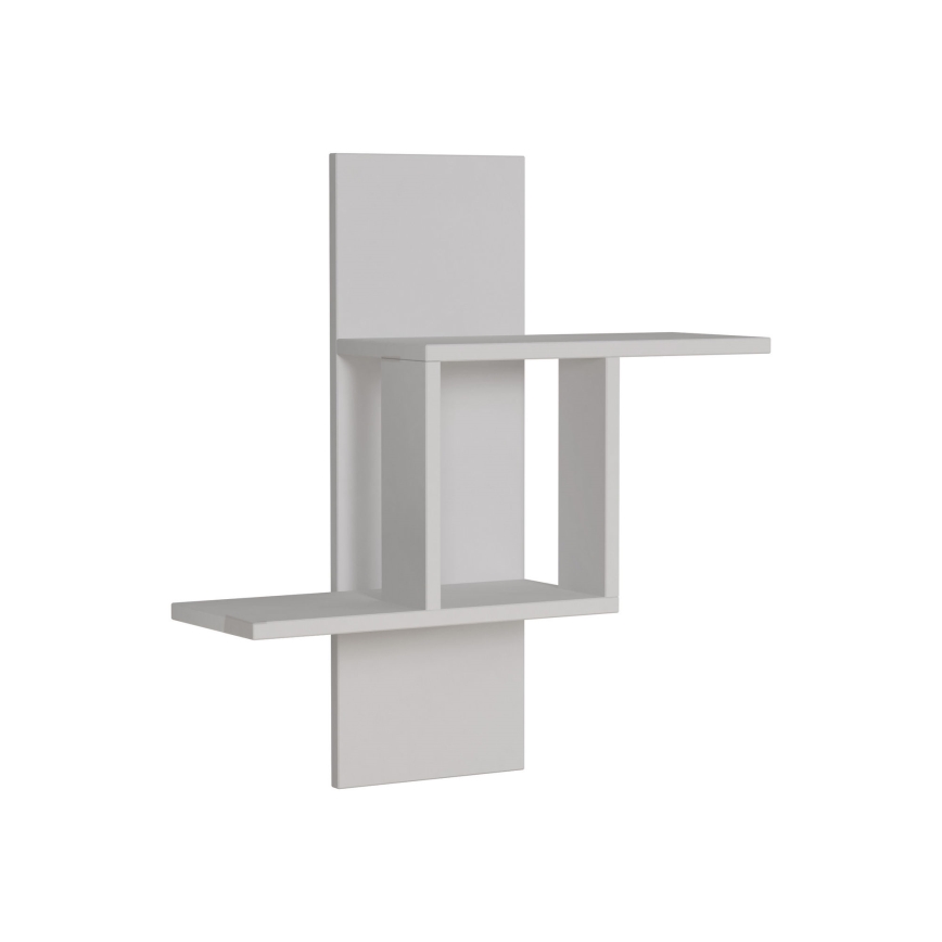 Настенная полка MILL 70x64 см белая