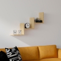 Настенная полка MIST 60x90 см бежевая