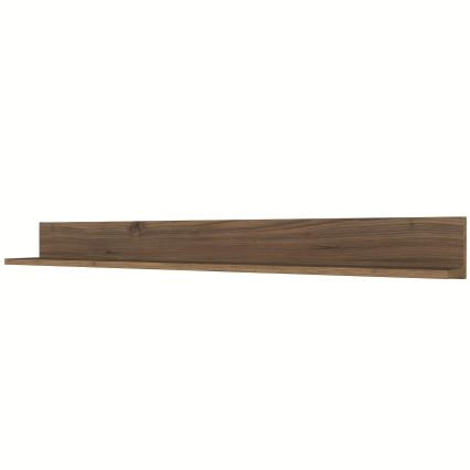 Настенная полка RANI 135,8x15 см коричневый