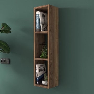 Настенная полка RANI 22,1x90 см коричневого цвета