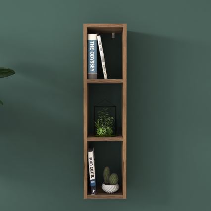 Настенная полка RANI 22,1x90 см коричневый