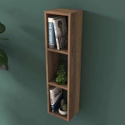 Настенная полка RANI 22,1x90 см коричневый