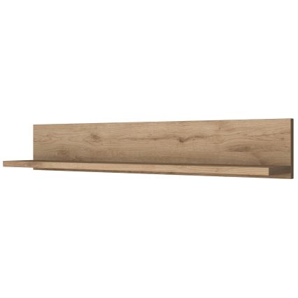 Настенная полка RANI 90x15 см коричневый