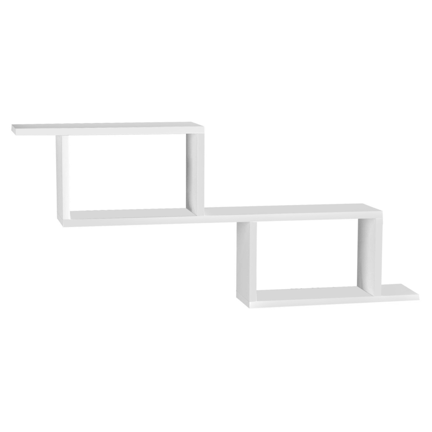 Настенная полка SELENE 45x101,4 см белая