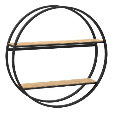 Настенная полка SHELF диаметр 62,5 см дуб