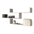 Настенная полка TRIO 55x119 см белый
