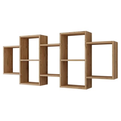 Настенная полка TRIO 65x161 см дуб Вотан