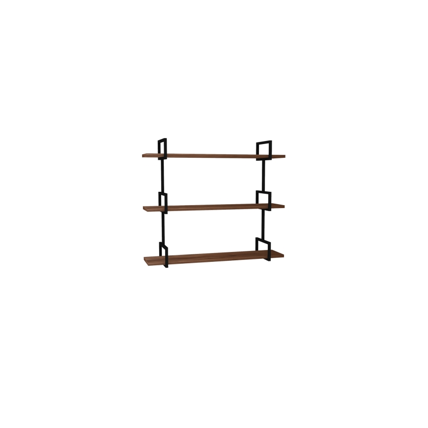 Настенная полка URAS 76x90 см сосна