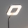 Настенная светодиодная лампа в розетку LED/3,2W/230V матовый хром