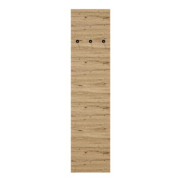 Настенная вешалка CORICA 145x35 см дуб artisan