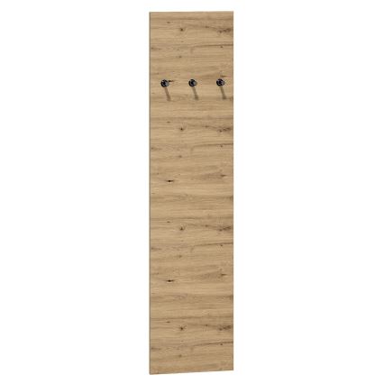 Настенная вешалка CORICA 145x35 см дуб artisan