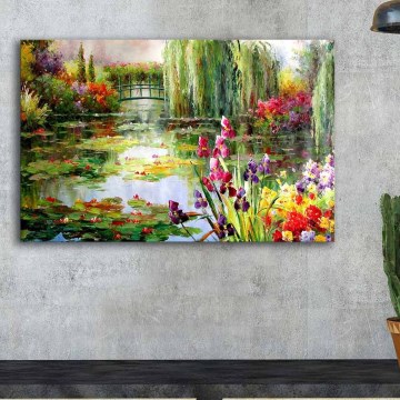 Настенная картина на холсте 45x70 см природа