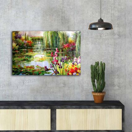 Настенная картина на холсте 45x70 см природа
