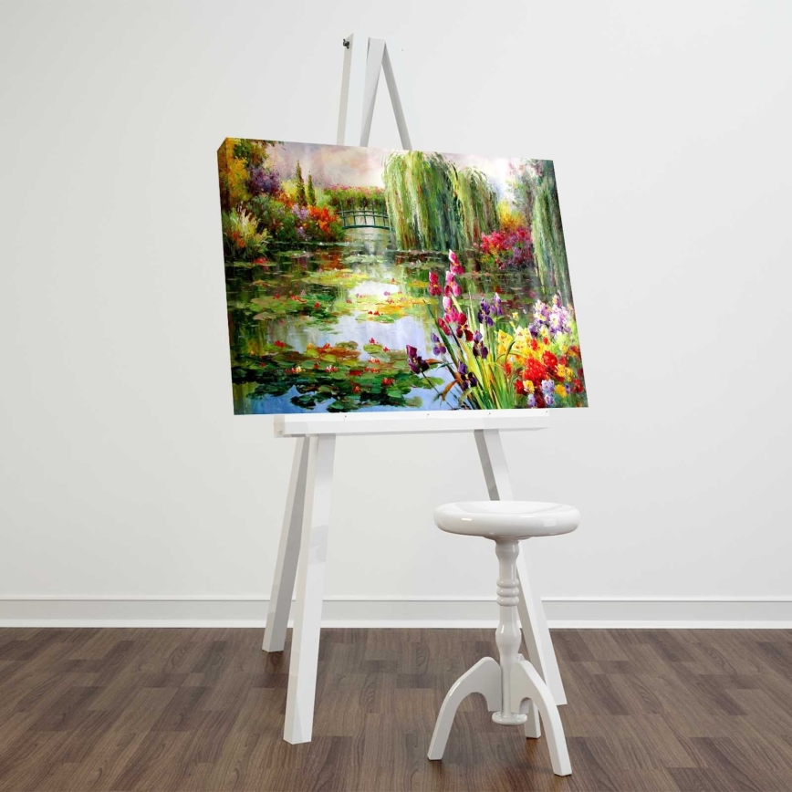 Настенная картина на холсте 45x70 см природа