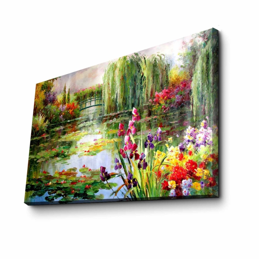 Настенная картина на холсте 45x70 см природа