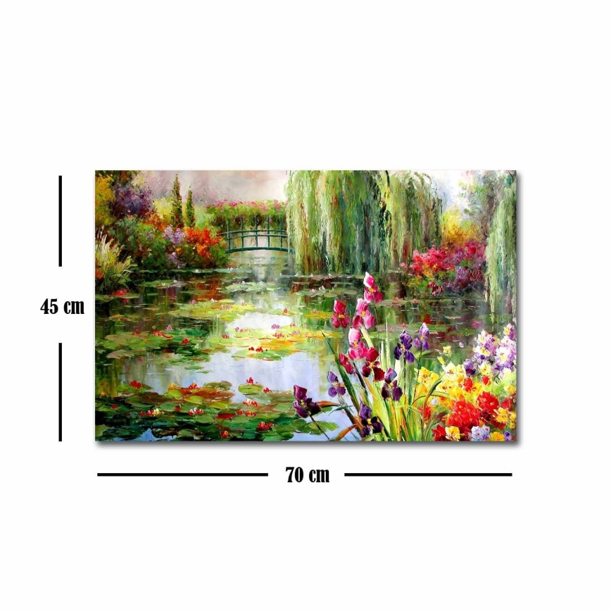 Настенная картина на холсте 45x70 см природа