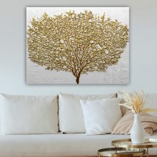 Настенная картина на холсте 70x100 см дерево