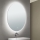 Настенное зеркало для ванной комнаты со светодиодной подсветкой и подогревом FOCUS LED/25W/230V 3000/4200/6000K диаметр 60 см IP44