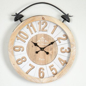 Настенные часы 1xAA диаметр 50 см бежевый