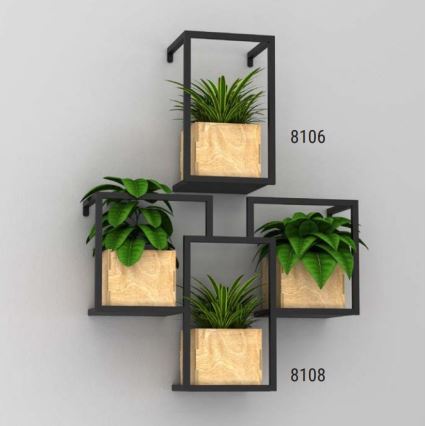 Настенный цветочный горшок 30x18 см