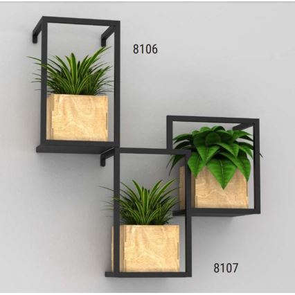 Настенный цветочный горшок 30x18 см