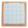 Настенный потолочный светильник GEOMETRICA 1xE27/60W/230V каучуковое дерево 30x30 см