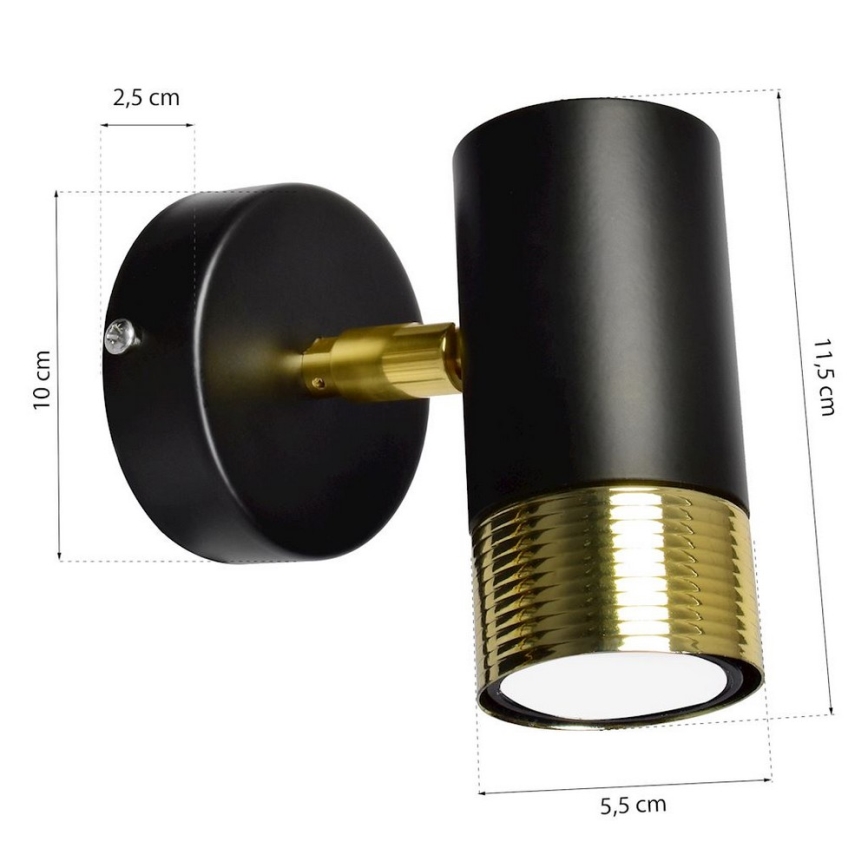 Настенный прожектор DANI 1xGU10/8W/230V