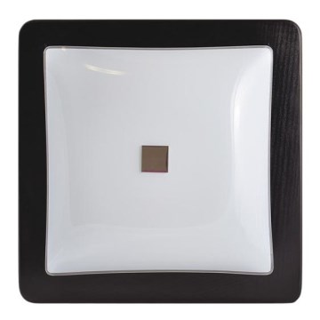 Настенный светильник 3xE27/20W/230V венге/бук