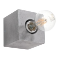 Настенный светильник ABEL 1xE27/60W/230V бетон