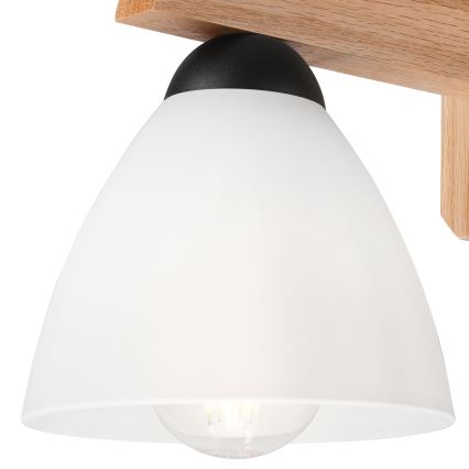 Настенный светильник ADRIANO 1xE27/60W/230V дуб