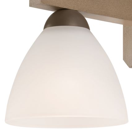 Настенный светильник ADRIANO 1xE27/60W/230V бук
