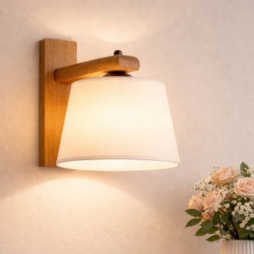 Настенный светильник AIDA 1xE27/60W/230V дуб