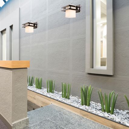 Настенный светильник ALAN 1xE27/60W/230V бук