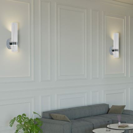 Настенный светильник AMBIENTE LED, 6 Вт, 230 В, 3000/4000/6000 К, глянцевый хром