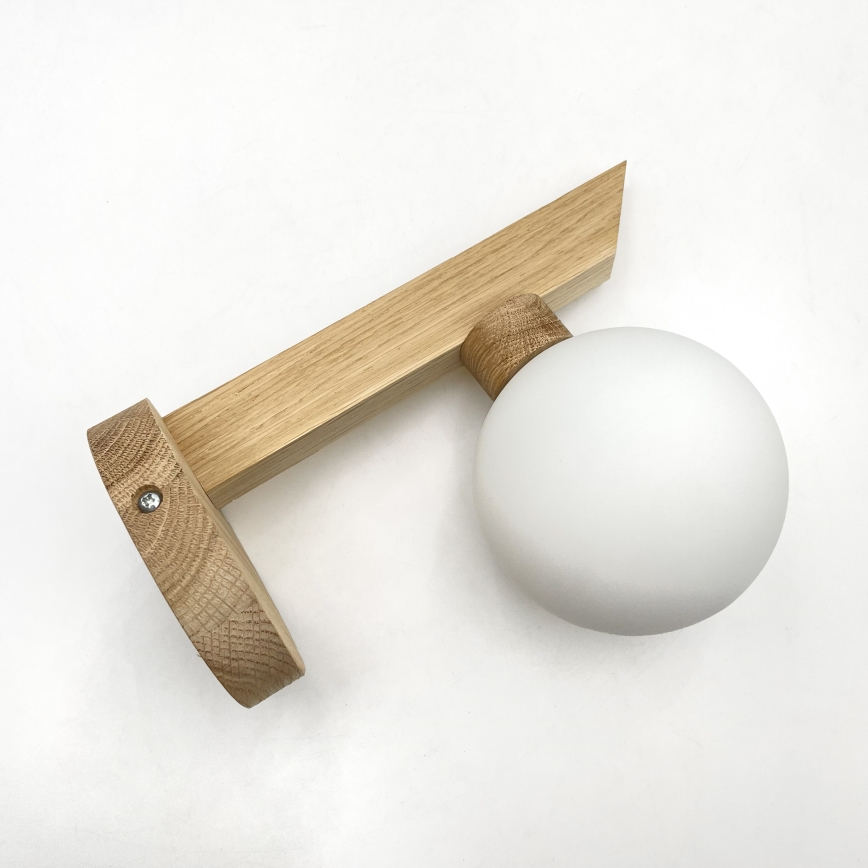 Настенный светильник ANTONIO 1xG9/5W/230V дуб/белый