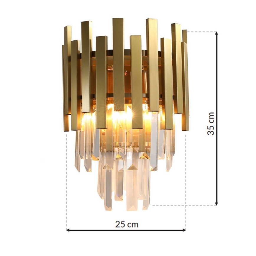 Настенный светильник ASPEN GOLD 2xE14/40W/230V