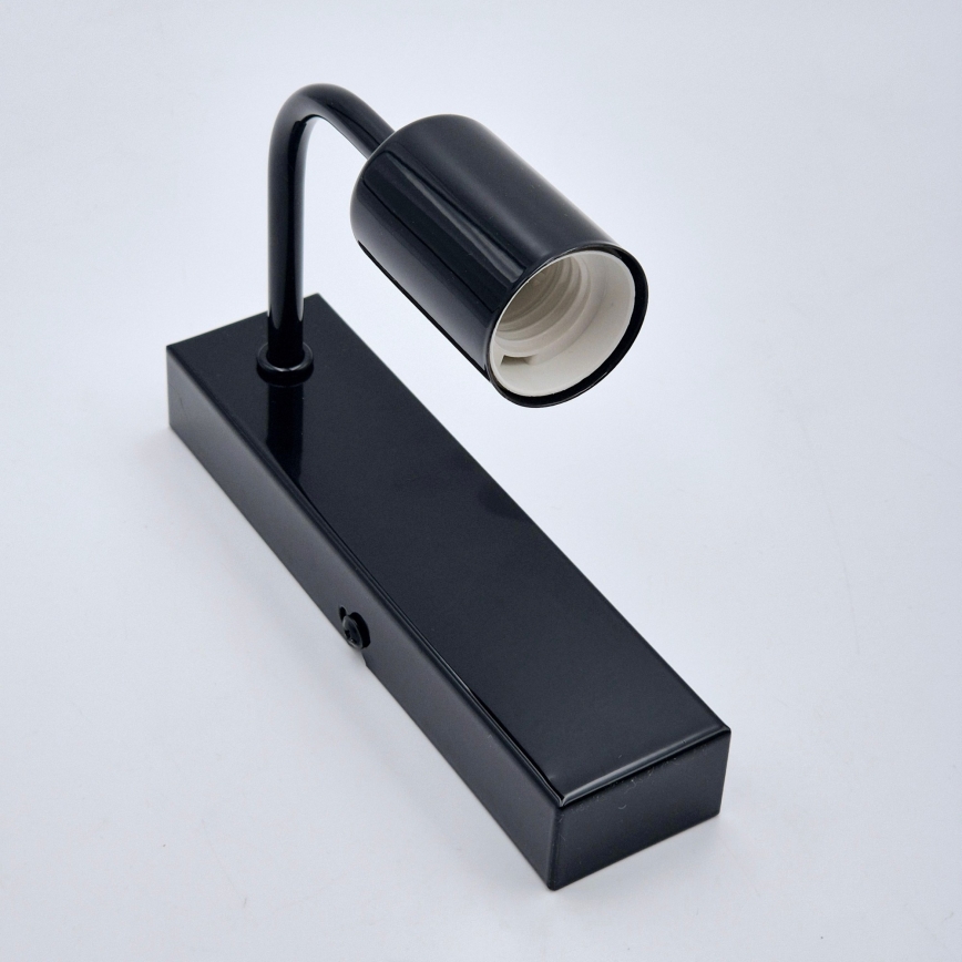 Настенный светильник ASTRID 1xE27/60W/230V черный глянец