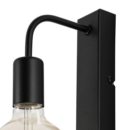 Настенный светильник ASTRID 1xE27/60W/230V матовый черный