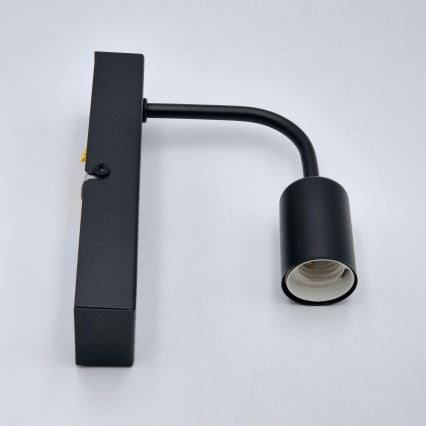 Настенный светильник ASTRID 1xE27/60W/230V матовый черный