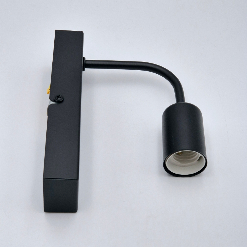 Настенный светильник ASTRID 1xE27/60W/230V матовый черный