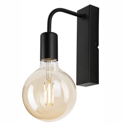 Настенный светильник ASTRID 1xE27/60W/230V матовый черный