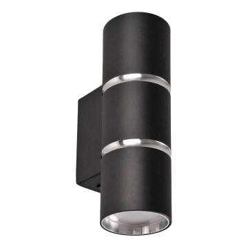 Настенный светильник BAMBOO 2xGU10/10W/230V черный