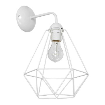 Настенный светильник BASKET 1xE27/60W/230V белый