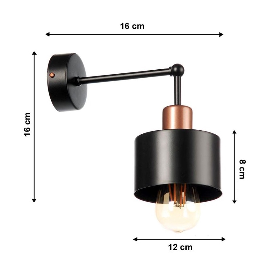 Настенный светильник BODO 1xE27/60W/230V