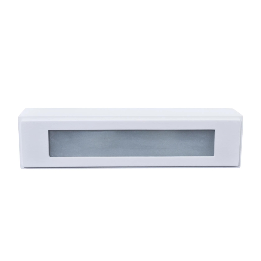 Настенный светильник BRICK 2xE14/12W/230V гипс/белый