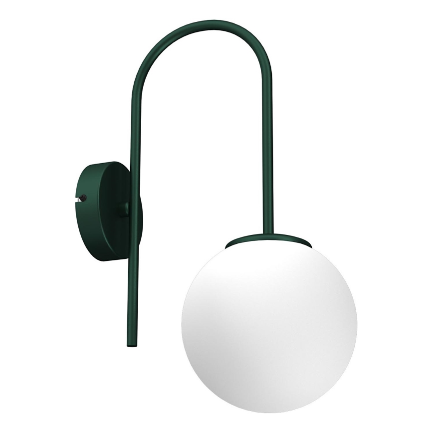 Настенный светильник CAMBRIDGE 1xE14/15W/230V зелёный