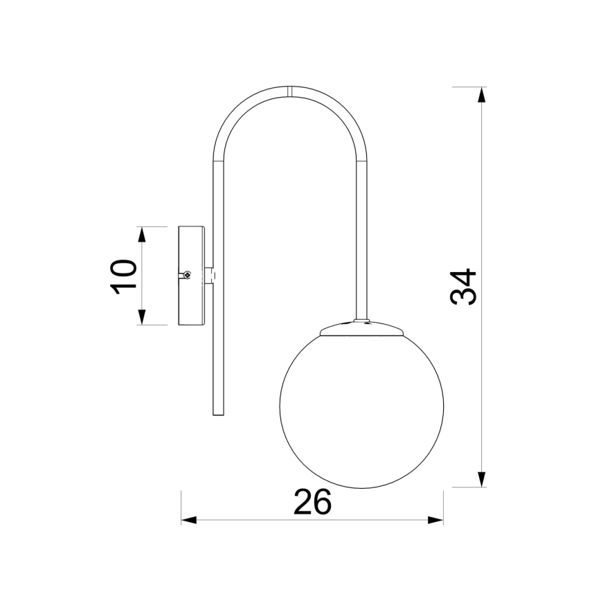 Настенный светильник CAMBRIDGE 1xE14/15W/230V зелёный