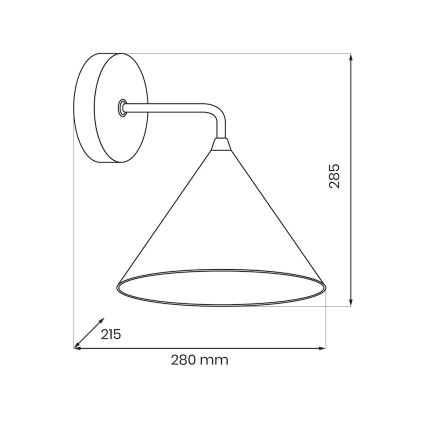 Настенный светильник CAPITAL 1xGX53/15W/230V бежевый